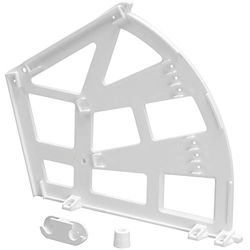 SECOTEC Kippbeschlag Bretella, 3 cm, Bianco