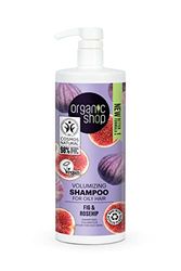 Organic Shop Volumizing Shampoo for Oily Hair Fig and Rosehip, 1000ml