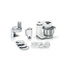 Robot de Cocina Bosch MUMS2EW20 700 W, Número DE VELOCIDADES 4, Capacidad del BOL 3,8 L, BATIDORA, BLANCO