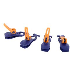 Peggy Peg Crocodile Kit 4 Piquet de Tente, Bunt