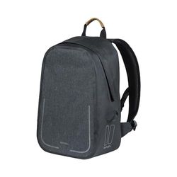 Basil Urban Dry Rugzak, Charcoal Melee, 18 Liter