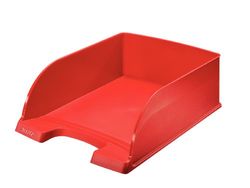 Leitz Taca na listy A4, Jumbo, czerwona, zakres Plus, 52330025