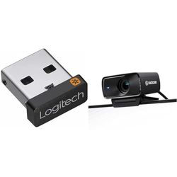 Logitech Récépteur USB Unifying & Elgato Facecam MK.2 – Webcam Haut