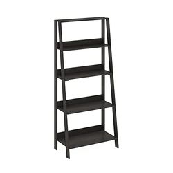 Furinno Escala de Bibliotecas de 5 Niveles, Espresso