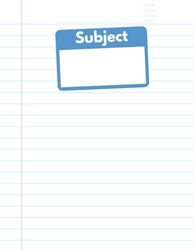 Subject: Notebook