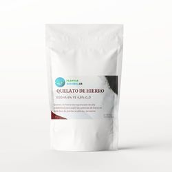 QUELATO DE HIERRO EDDHA para plantas terrestres y acuarios, Reverdeciente Anticlorosis, Nutriente imprescindible, Concentración ideal (6% Fe EDDHA o,o 4,8%), Plantas Verdes y Sanas, 100 Gr