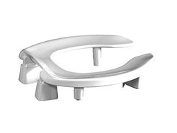 Centoco 3L300STSCC-001 HL&3L Verhoogde toiletbril, wit, 7,6 cm lift