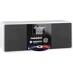 Imperial DABMAN i200 CD Digital 20W Negro, Blanco - Radio CD (Digital, DAB+,FM,UKW, Jugador, CD, 20 W, 7,62 cm (3"))