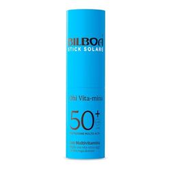 Bilboa Ohi Vita-mina Stick Solare SPF 50+, con Multivitamina, Meglio una Vita-Mina Oggi che una Ruga Domani, Resistente all'Acqua, Dermatologicamente Testato - 200 ml