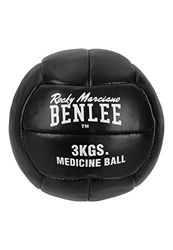 BENLEE Rocky Marciano Paveley Artificial Leather Medicine Ball, 960184, uniseks, voor volwassenen, zwart, 5 kg