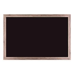 U Brands Pizarra magnética, 36 x 24 pulgadas, marco rústico decorativo