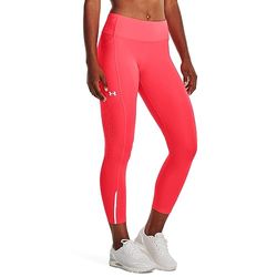 Under Armour UA Fly Fast 3.0 Ankle Tight, Leggings Donna, Beta/Beta/Riflettente, S/M