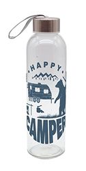 GEDA LABELS Unisex Jeugd Happy Camper drinkfles, kleurrijk, 500 ml
