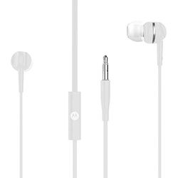 Motorola Lifestyle In-ear hoofdtelefoon met geïntegreerde microfoon, wit