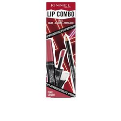 Rimmel London, Lasting Finish, Lip Combo Mauve Euphoria, Lasting Provocalips Make a Mauve, 730 & Lasting Finish Lip Liner Warm Pink, 195, Passo 1, 1,2 g, Passo 2, 2,3 ml, Passo 3, 1,6 g