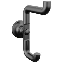 Delta 73535-BL Saylor - Gancho para accesorios de baño, negro mate