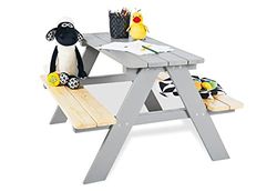 Pinolino 201614 - Set di seggiolini Nicki for 4', grigio