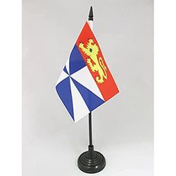 AZ FLAG Bandera de Mesa de GIRONDA 15x10cm - BANDERINA de DESPACHO Departamento DE GIRONDA - Francia 10 x 15 cm