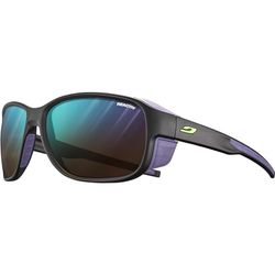 Julbo MONTEBIANCO 2 solglasögon, matt svart/lila, L unisex vuxen, Svart och lila, L