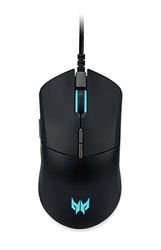 Acer Predator Souris Cestus 330 Souris Gaming Design Ergonomique, jusqu'à 16000 PPP, 5 Niveaux DPI Shift Setting, 7 Touches programmables, 400 IPS, accélération 40g, Polling Rate 1ms/1000 Hz, Câble