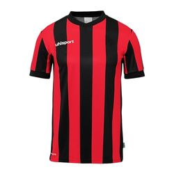 uhlsport Retro Stripe Shirt Manches Courtes - Maillot de Football au Design rétro - Maillot de Football pour Hommes et Enfants