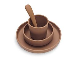 Jollein Kinderserviesset 4-delig - Caramel