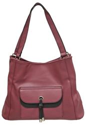 Envy 830, Bolsa DE Hombros para Mujer, Frambuesa, Medium