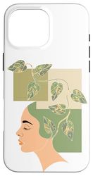 Donna Pothos Pianta Giardinaggio Botanica Giardino Donne Custodia per iPhone 16 Pro Max