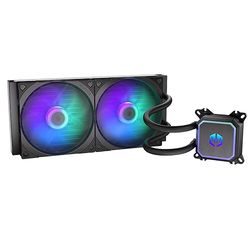 ENDORFY Navis F280 ARGB – AIO Liquid CPU Cooler, 280mm Radiator, PWM Pump, 2x Fluctus 140 PWM ARGB Fans, Intel LGA 1700/1200/115x & AMD AM5/AM4