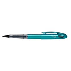 Pentel trj96d-a Tradio Shiny Flower Set 12 viltstiften veer punt kunststof inkt zwart/lichaam glanzend mint