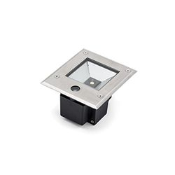 Gnosjö Konstsmide 7953-310 A Projecteur et spot en aluminium Gris argenté 18,5 x 15,5 x 11,5 cm