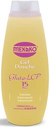 MEKAKO Gel Douche Gluta Lcp Exfoliant, Eclaircissant, Adoucissant, 420 Millilitri