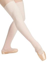 Capezio 126 36 tum legvärmare uppvärmningsstickat Rosa En storlek