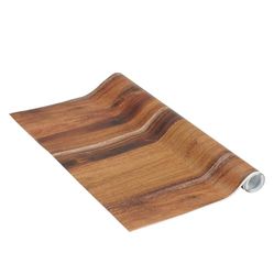 Venilia 53170 Self-adhesive film, rustic oak wood look/design, decorative, for furniture, 67.5 cm x 3 m, 0.095 mm thick, Rustic Oak