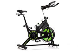 Zipro Cyclette Holo 2, Fitness Bike Ergometrico, Trainer Magnetico per Bicicletta, Ergometro fino a 130 kg, Bici da Interno, Cyclette per Allenamenti Domestici, Batteria Operata
