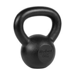 Rebel Kettlebell gietijzer 6 kg REBEL ACTIVE RBA-2323-06