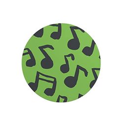 Questo Casa, Round Digital Printed Mouse Pad, Non-Slip Base, for Office and Home, Diameter:22cm