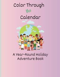 Color Through the Calendar Activity Book