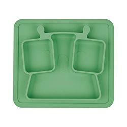 Badabulle non-slip compartment plate