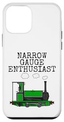 Narrow Gauge Enthusiast, Steam Train, Model Railway (Green) Case for iPhone 12 mini