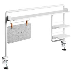 Schrijftafel (voor klemmen) voor bureaus met een breedte van min. 140 cm, met magnetisch memobord