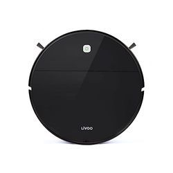 Livoo - Robotdammsugare DOH133 - Multi-Surface, 120 minuters batteritid, 450 PA-effekt, tyst, högpresterande filtrering med HEPA-filter