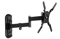 Philips SQM9222/00 - Suporte de parede universal para TV, tamanhos de tela de 17" a 42", capacidade de peso até 25 kg, instalação fácil, giratória até 180°, máx. VESA 200 x 200 mm
