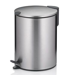 kela Cosmetic bin, Stainless Steel, Silver matt, 5 L