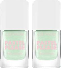 Catrice Pastel Please Vernis à ongles n° 040, vert, durable, hautement pigmenté, scintillant, couleur intense, sans acétone, végétalien, sans particules de microplastique, sans parfum, 10,5 ml