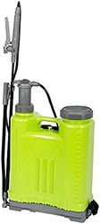 Kinzo Weed Back Sprayer 18 örtspruta bak med högt tryck, 18 liter, vuxna, unisex, grön, 590 x 170 x 336 mm