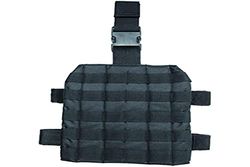 Mil-Tec Unisex – beenadapter voor volwassenen, 13484002 tas, zwart, één maat