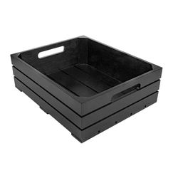 Caja Buffet Gn 1/2 32,5X26,5X10 Cm Negro Bambú