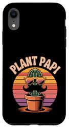 Plant Papi - Pianta grassa e cactus, colore: nero Custodia per iPhone XR