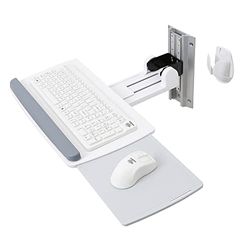 ERGOTRON Neo-Flex® toetsenbord wandbevestiging max. 2,3 kg. 90 graden kantelen 120 graden zwenkbaar